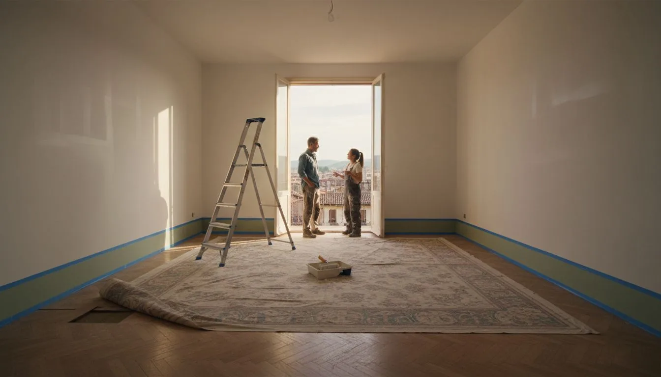 Pintor de casas y comunidades de vecinos